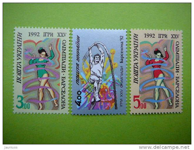 Ukraina 1992   XXV Olympic Games Barcelona Sport **  MNH 3st. - Zomer 1992: Barcelona