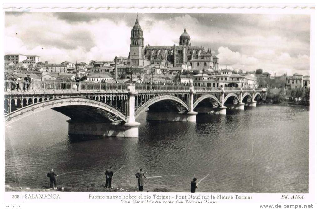 SALAMANCA  (SALAMANQUE)  PONT NEUF SUR LE FLEUVE TORMES - Salamanca