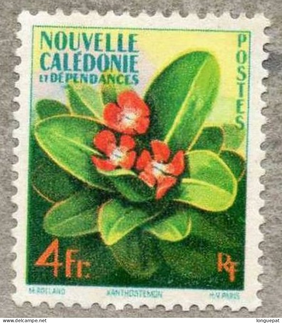 NOUVELLE CALEDONIE : Flore : Xanthostemon (Myrtaceae) - Used Stamps