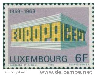 AX0033 Luxembourg 1969 Europa 1v MNH - 1969