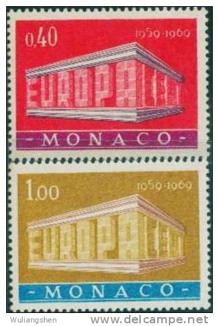 AX0036 Monaco 1969 Europa 1v MNH - 1969