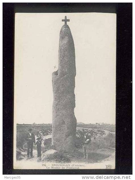 Brignogan Le Menhir De Pontusval édit.ND N° 396 - Brignogan-Plage