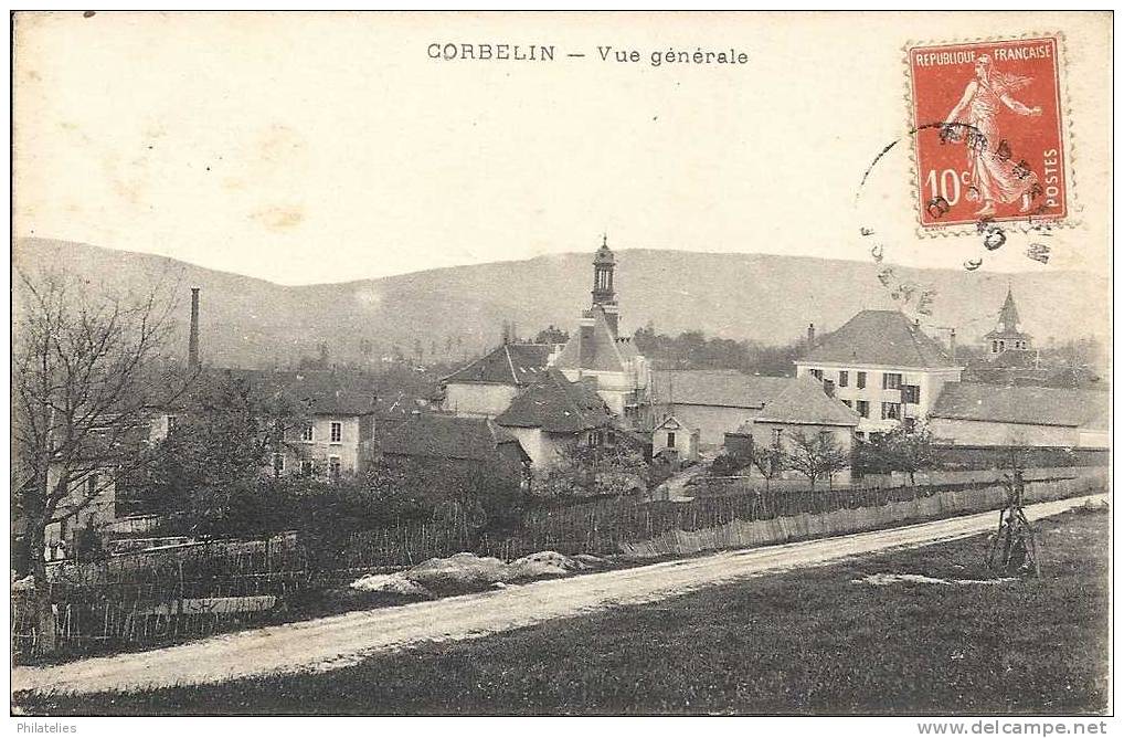 CORBELIN  1910 - Corbelin