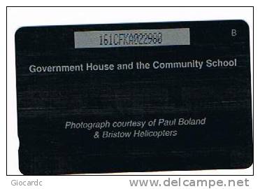 FALKLAND - GPT  - 1997 GOVERNMENT HOUSE AND COMMUNITY SCHOOL CODE 161CFKA - USED)  -  RIF. 1065 - Falkland