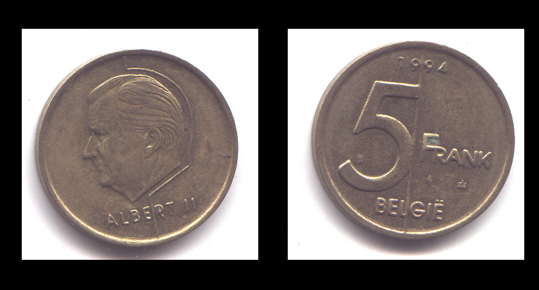 5 FRS 1994 FL - 5 Francs