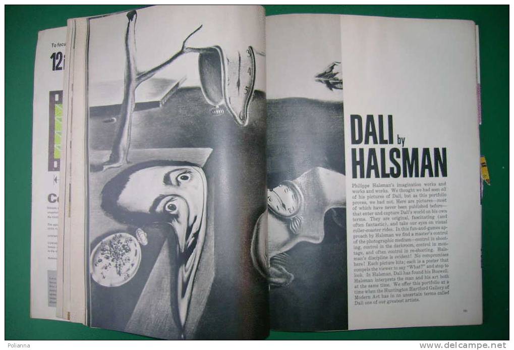 PDH/20 PHOTOGRAPHY ANNUAL 1965/Jack E Jackie Kennedy/PeskinCapa/Bullock/Halsman/Giacomelli/Dali - Fotografia