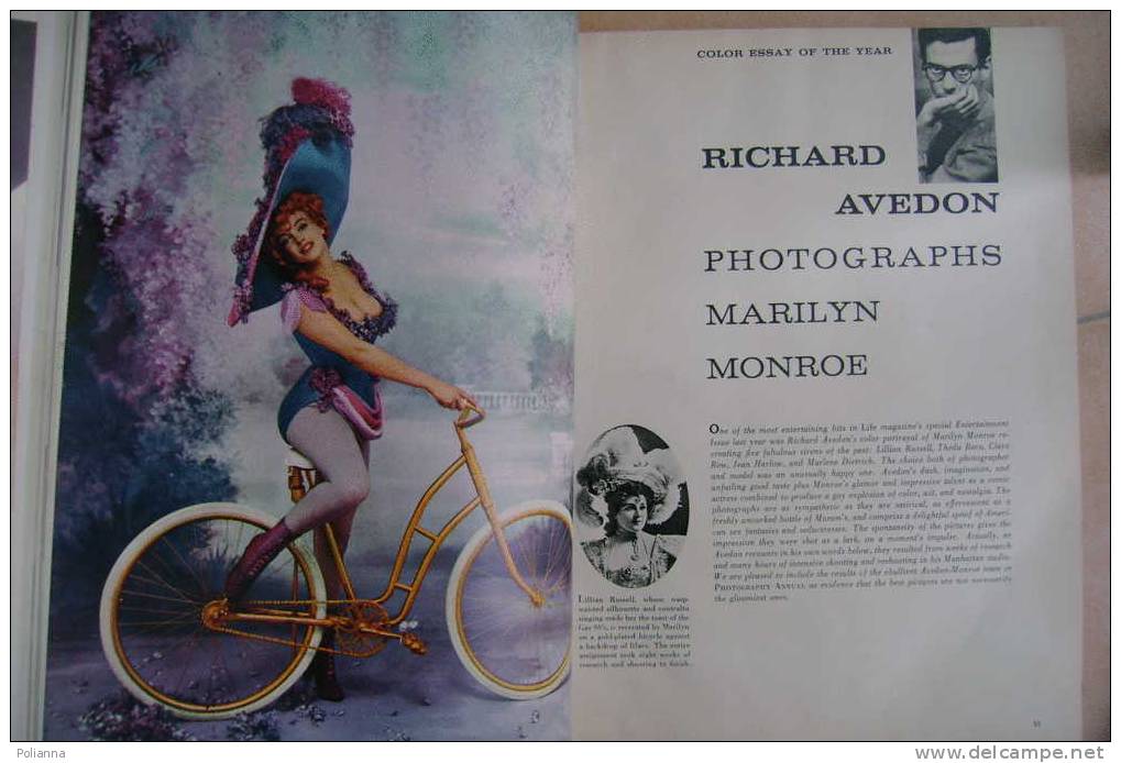 PDH/22 PHOTOGRAPHY ANNUAL 1960/Marylin Monroe/Richard Avedon/Lisa Larsen/Robert Capa - Fotografia