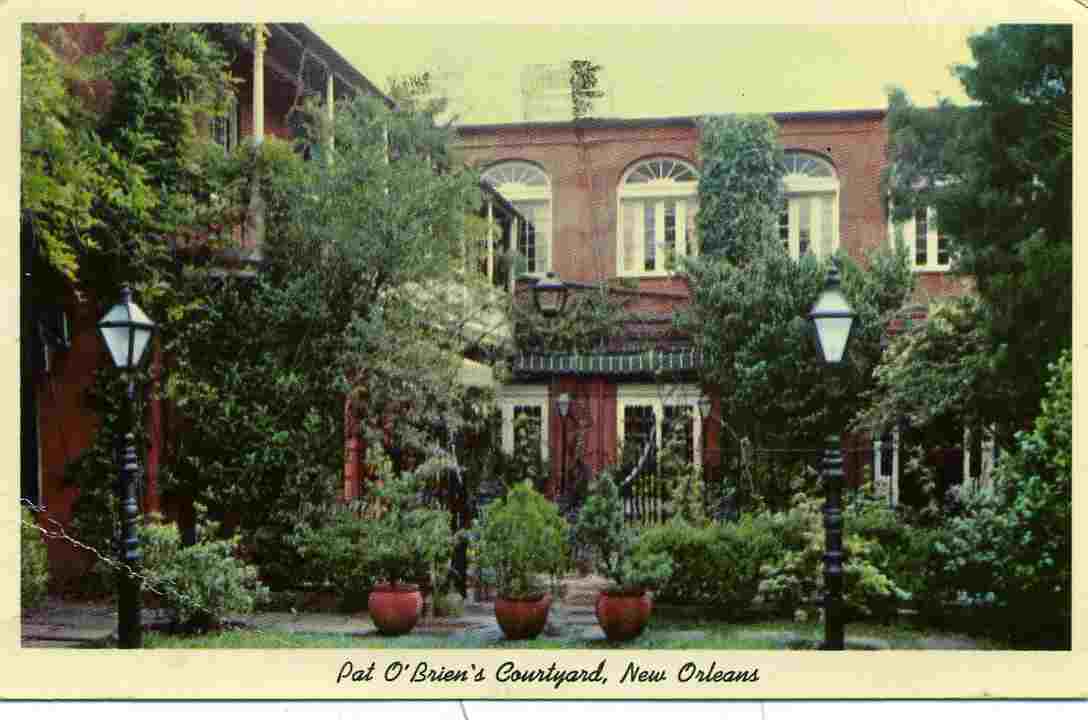 NEW ORLEANS PATO´BRIENS´s COURTYARD - 1962 - New Orleans