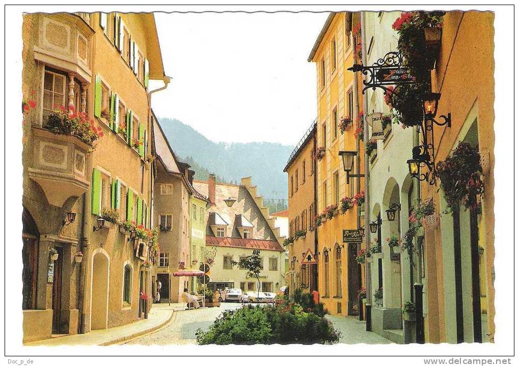 Deutschland - Füssen - Fußgängerzone - Brunnengasse - Fuessen