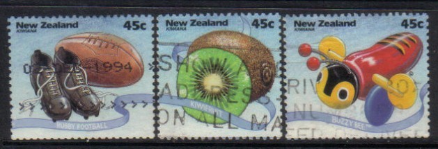 NEW ZEALAND  Scott #  1209-18 VF USED - Gebruikt