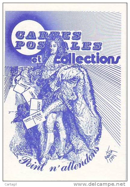 CPM Abonné Cartes Postales Et Collection N° 83 Dessin De Etienne QUENTIN - Quentin