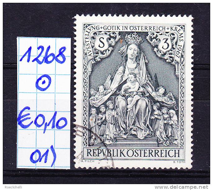 19.5.1967 - SM "Gotik In Österreich, Krems 1967" -  O Gestempelt   - Siehe Scan  (1268o 01-21) - Gebruikt