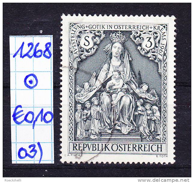 19.5.1967 - SM "Gotik In Österreich, Krems 1967" -  O Gestempelt   - Siehe Scan  (1268o 01-21) - Gebruikt