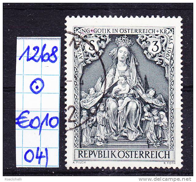 19.5.1967 - SM "Gotik In Österreich, Krems 1967" -  O Gestempelt   - Siehe Scan  (1268o 01-21) - Gebruikt