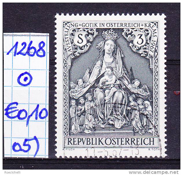 19.5.1967 - SM "Gotik In Österreich, Krems 1967" -  O Gestempelt   - Siehe Scan  (1268o 01-21) - Gebruikt