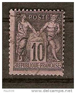 France Y Et T N° 103 Oblitéré . Cote 3 Euros - 1898-1900 Sage (Tipo III)