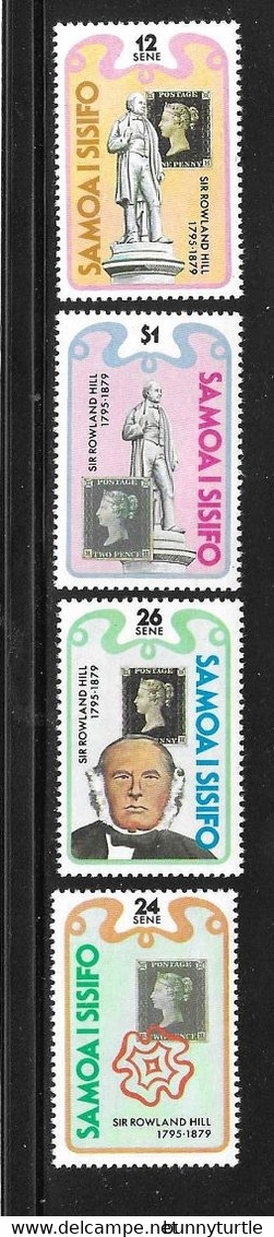 Samoa 1979 Sir Rowland Hill Originator Of Penny Postage MNH - Samoa (Staat)