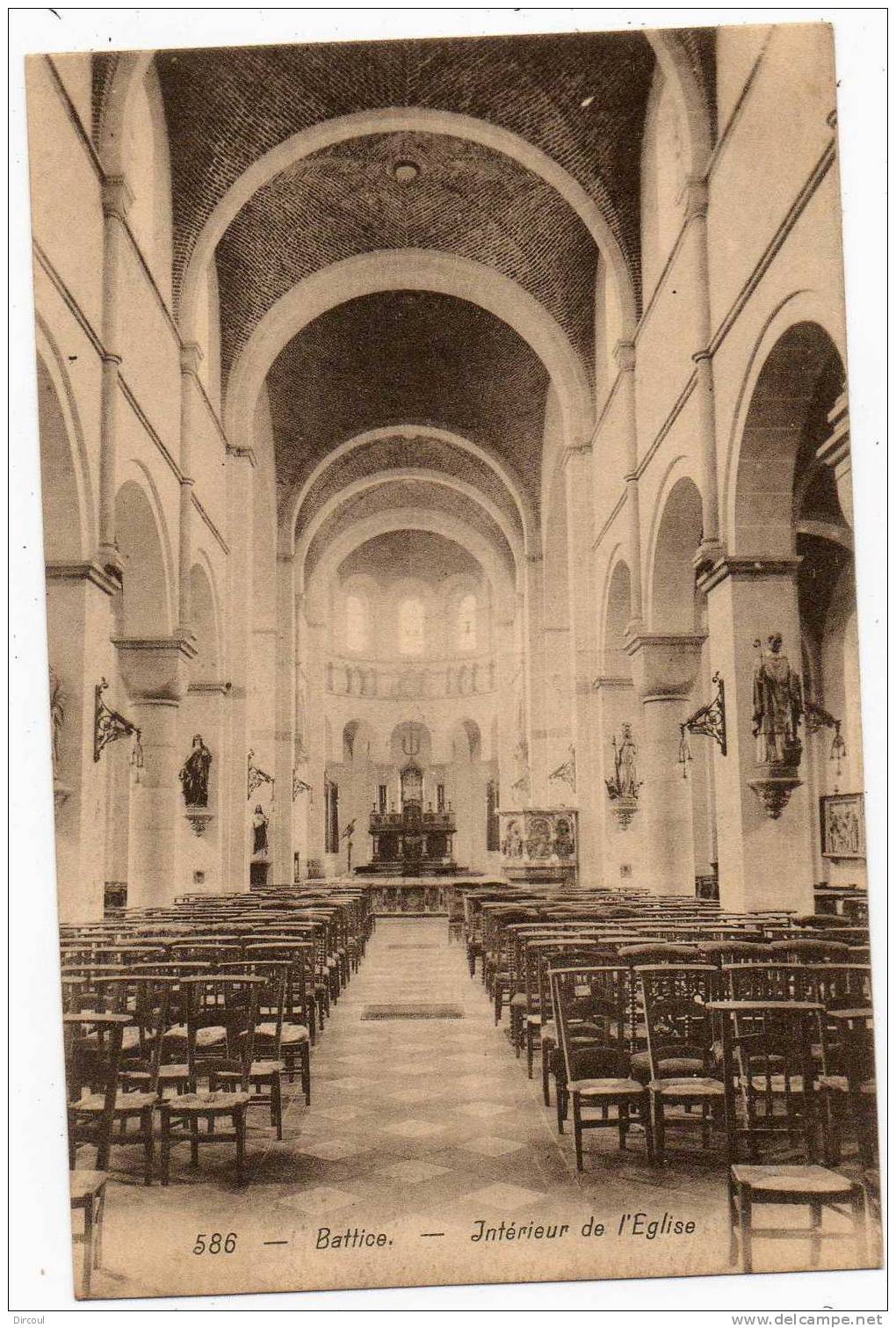 16362  - Battice  Intérieur De  L'église - Herve