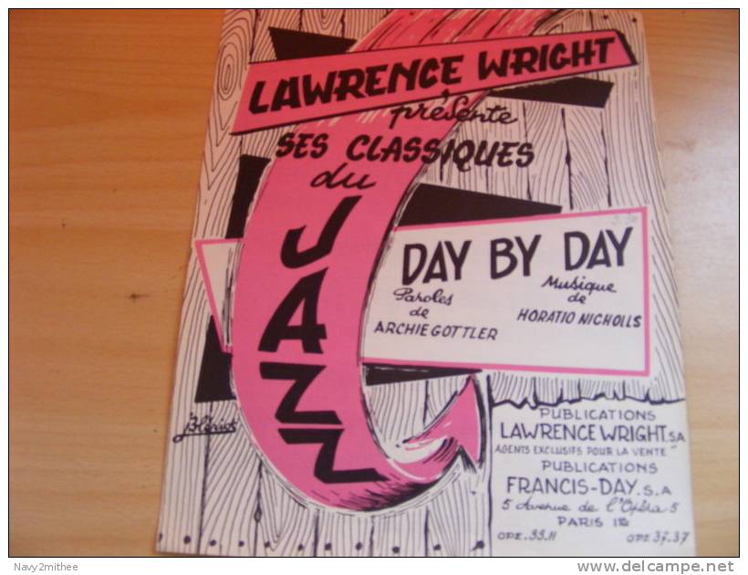 DAY BY DAY **LAWRENCE WRIGT* - Jazz