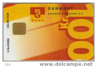 # DANMARK DANMONT-41 BG Bank 100 Puce?   Tres Bon Etat - Dänemark