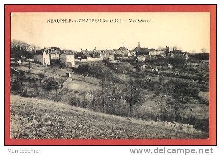 DEP 78 NEAUPHLE LE CHATEAU VUE OUEST - Neauphle Le Chateau