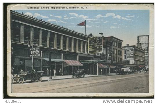 USA BUFFALO / Entrance Shea's Hippodrome /  CARTE COULEUR - Buffalo