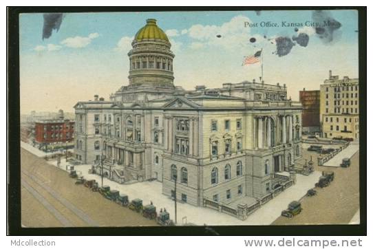 USA KANSAS CITY / Post Office / CARTE COULEUR - Kansas City – Missouri