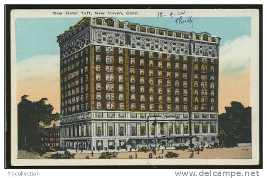 USA NEW HAVEN / New Hotel Taft / CARTE COULEUR - New Haven