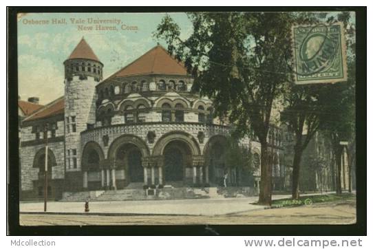 USA NEW HAVEN / Osborne Hall, Yale University / CARTE COULEUR - New Haven