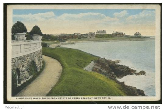 USA NEWPORT / Along Cliff Walk / CARTE COULEUR - Newport