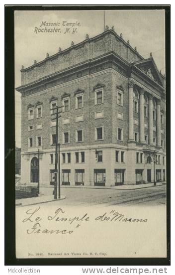 USA ROCHESTER / Masonic Temple / - Rochester