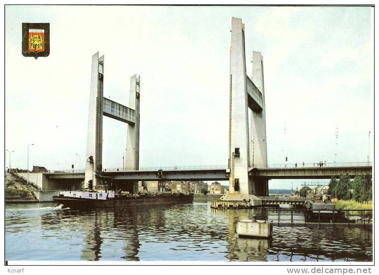 CP De VILVOORDE " Brug Over Kanaal Brussel-Willebroek " . - Vilvoorde