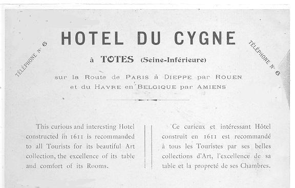 76 // TOTES, Hotel Du Cygne, - Totes