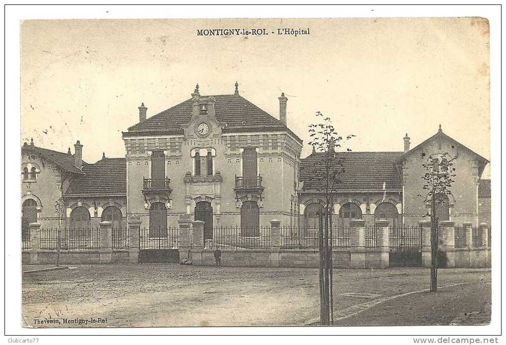 Montigny-le-Roi (52) : L'Hôpital Env 1911. - Montigny Le Roi