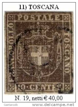 Toscana 011 - Emissione 1860 - Toskana