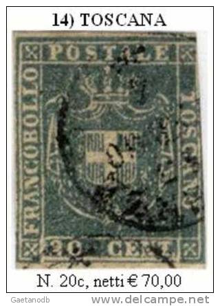 Toscana 014 - Emissione 1860 - Toskana