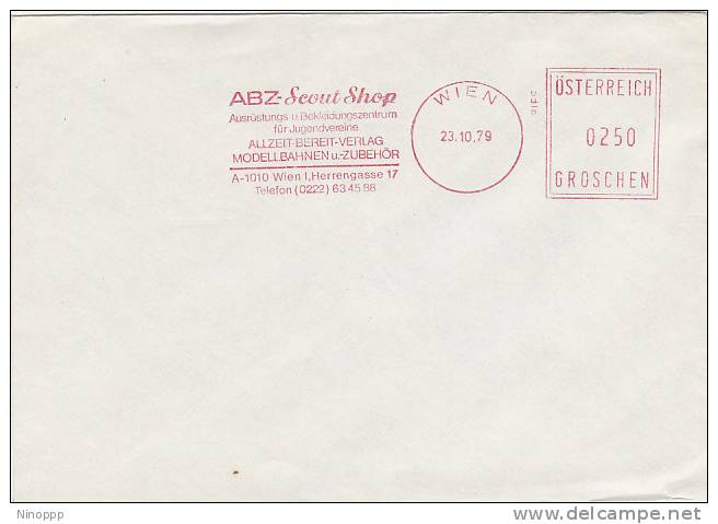 Austria-1979 Scout Red Postmark - Other & Unclassified