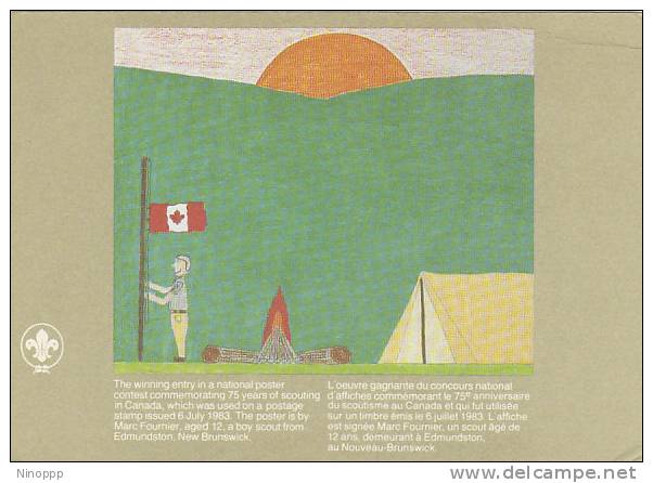 Canada-1983 Scout Unused Postal Card - Other & Unclassified