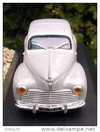 PEUGEOT BERLINE 203 1954 GRISE NOREV 1/43 GREY HACHETTE - Norev