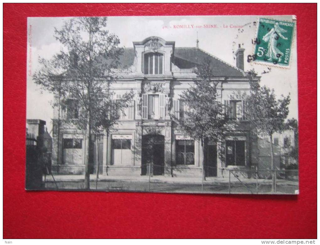 10 - ROMILLY SUR SEINE - LE CASINO - BELLE CARTE - - Romilly-sur-Seine