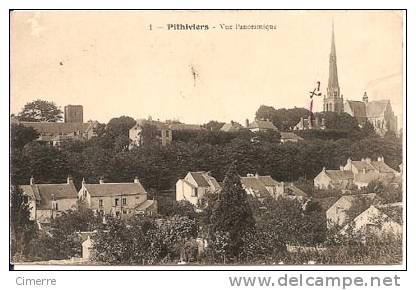 45 Loiret - Pithiviers - Vue Panoramique - 1912 - Pithiviers
