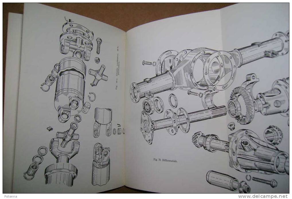 PDH/44 A.Mezzera RIPARATEVI DA SOLI L'AUTO De Vecchi 1968 - Motori