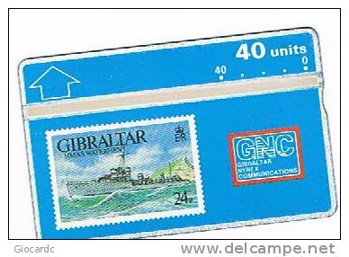 GIBILTERRA (GIBRALTAR) - L & G - 1993 NAVI: HMAS WATERHEN (EX ROYAL NAVY 'W'  CLASS DESTROYER    - MINT ** -  RIF. 3832 - Gibraltar