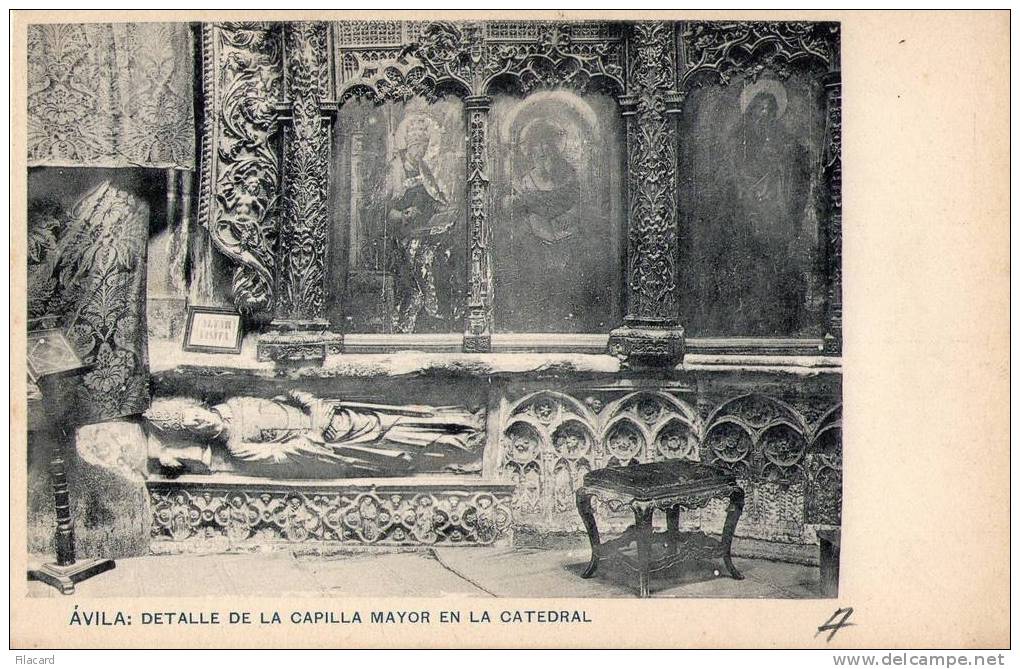 9624  Spagna    Avila  Detalle  De La  Capilla   En La  Catedral  NV - Ávila