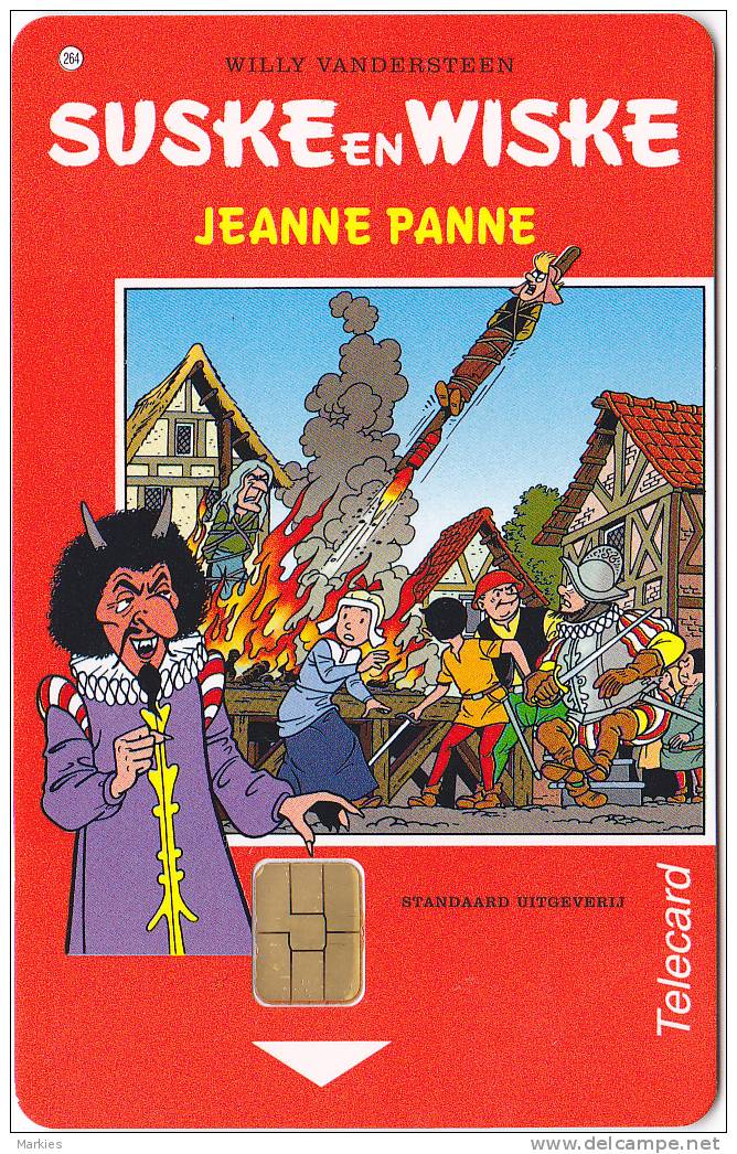 CP170 Suske & Wiske  Jeanne Panne (Mint,Neuve) Oplage 500 EX Rare - Con Chip