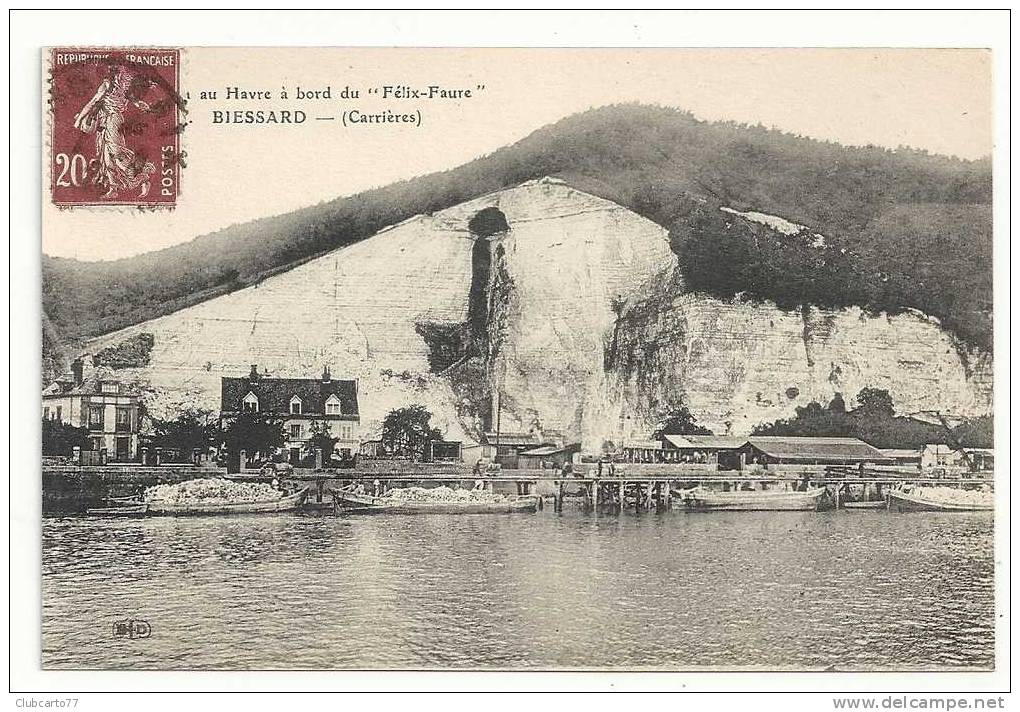 Canteleu (76) : Les Carrières De Calcaire Au Lieu Dit Biessard Env 1910 (animée). - Canteleu