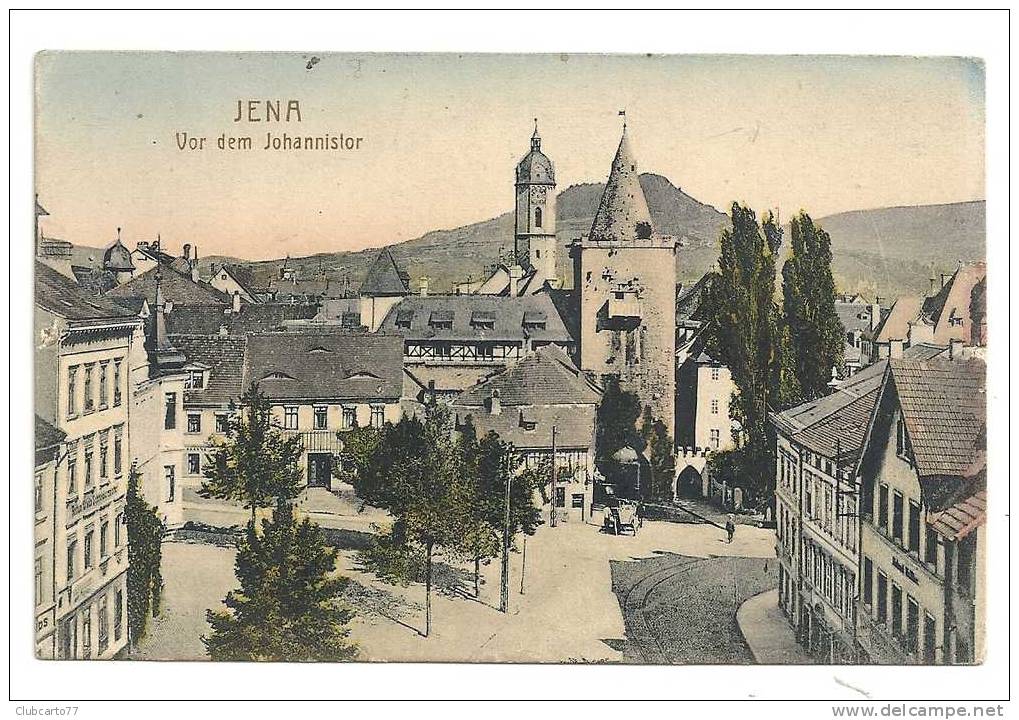 Jena (Allemagne) : Vor Dem Johannistor Env 1910 (animée). - Jena