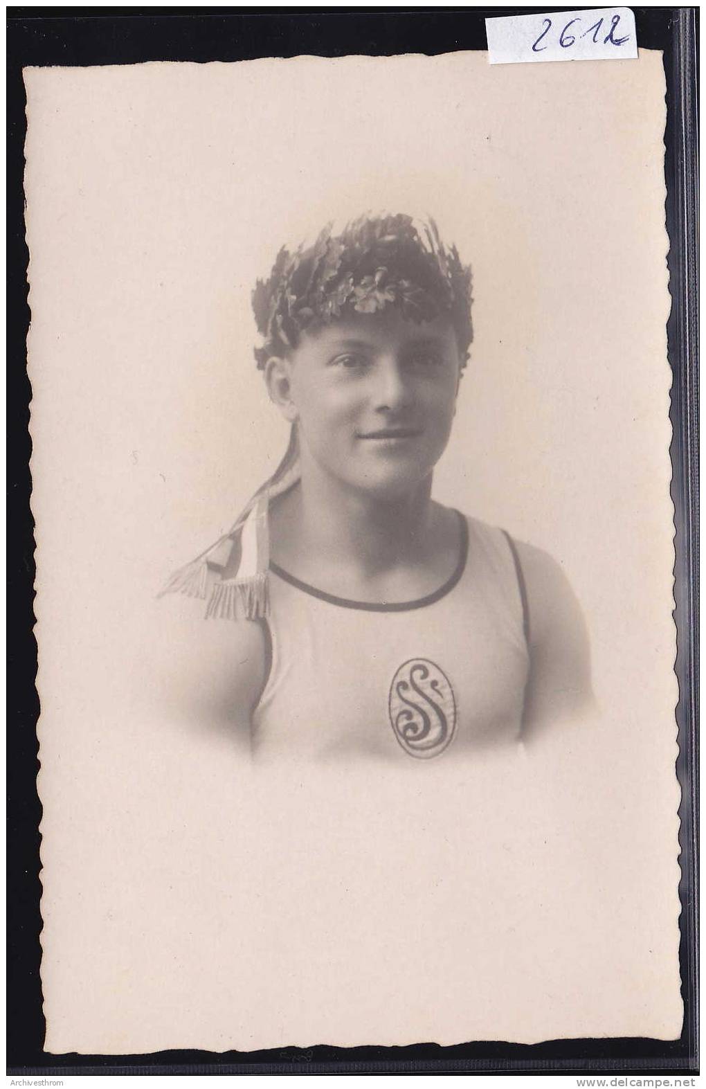 André Zimmerli, Champion Au Locle En Juin 1926 (2612) - Le Locle