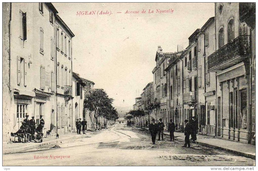 CPA - 11 - SIGEAN - Avenue De La Nouvelle - 495 - Sigean