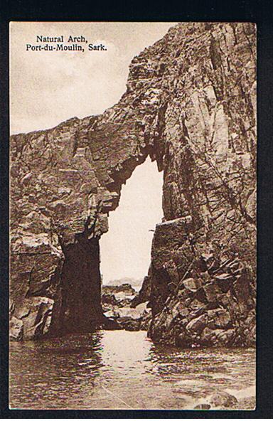 RB 617 - Postcard - Natural Arch Port-du-Moulin Sark Channel Islands - Sark